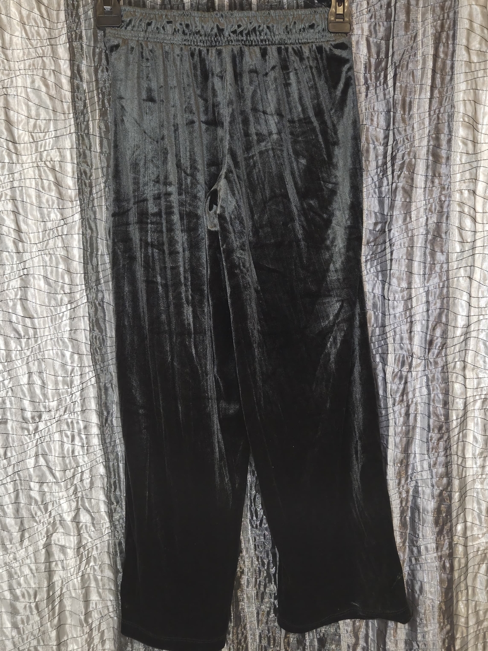 Cat & Jack Charcoal/Black Velvet Kids Lounge Pants